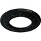 Ekena Millwork Salem Ceiling Medallion (Fits Canopies up to 7 1/8"), 13 1/4"OD x 7 1/8"ID x 7/8"P, Black Pearl CM13SABPS - alternate 3